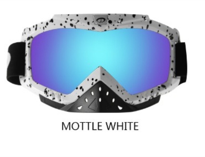 Windproof Goggles Plastic Titanium Meterial Skiing Glasses